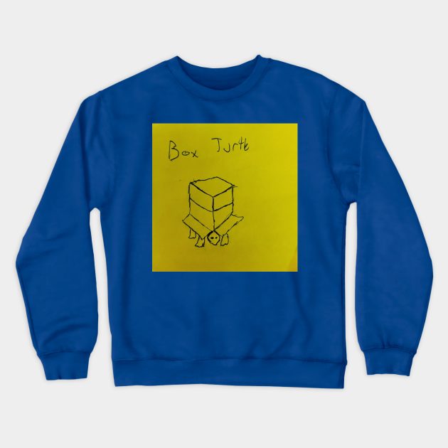 Box Turtle Crewneck Sweatshirt by CINEMA 911